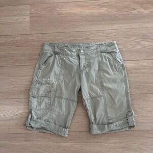 Digital clothing Green Cargo Bermude Shorts‎ Utility  Gorpcore Indie Grunge Y2K